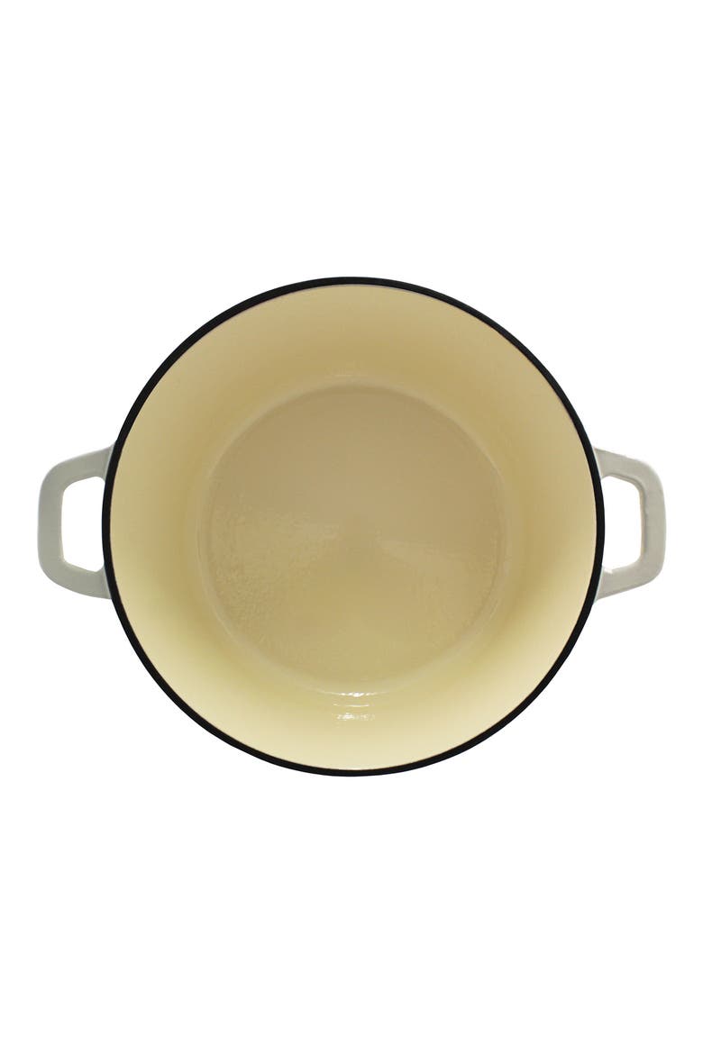 International 3-Quart Cast Iron Covered Dutch Oven, Alternate, color, CREAM
