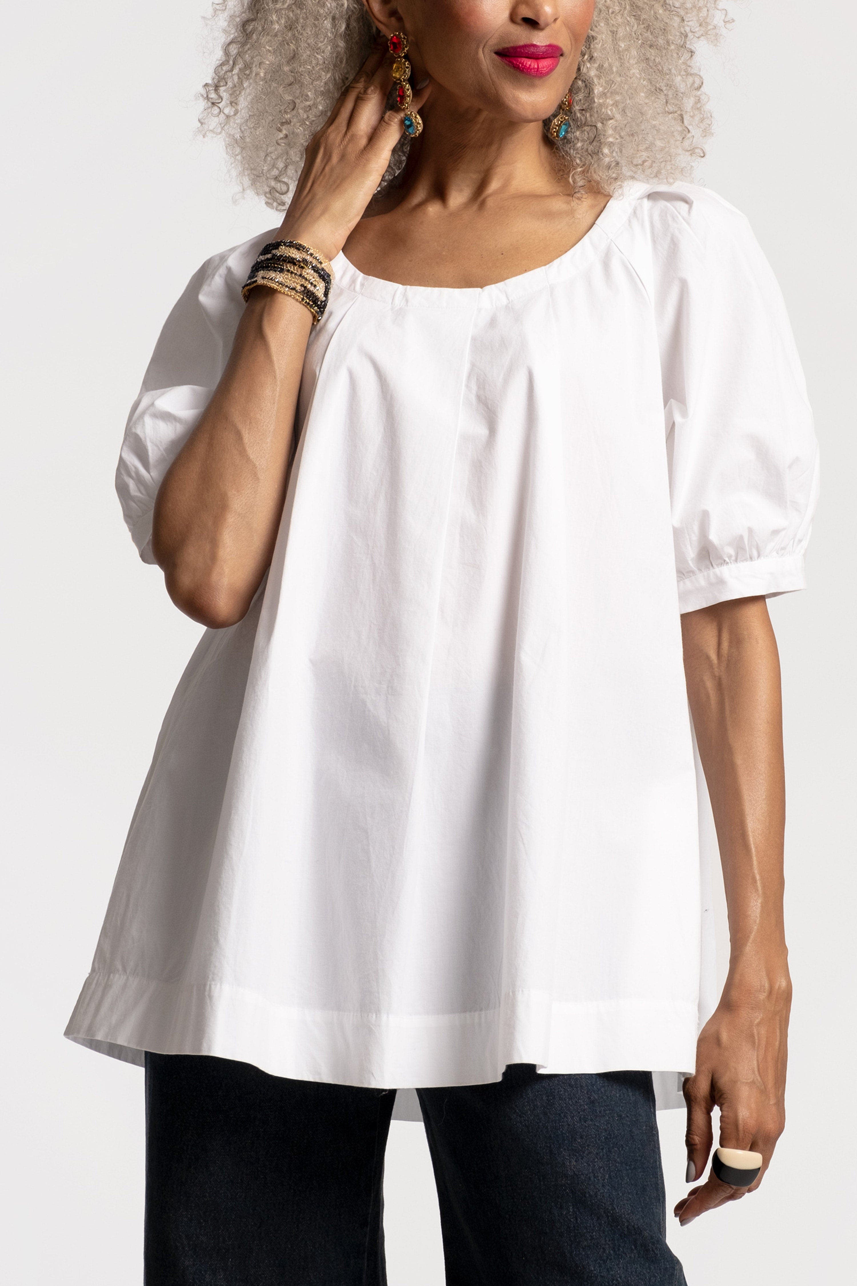 Zonda Top Pink Monkey Print Cotton