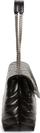 Saint Laurent Medium Loulou Matelassé Leather Shoulder Bag