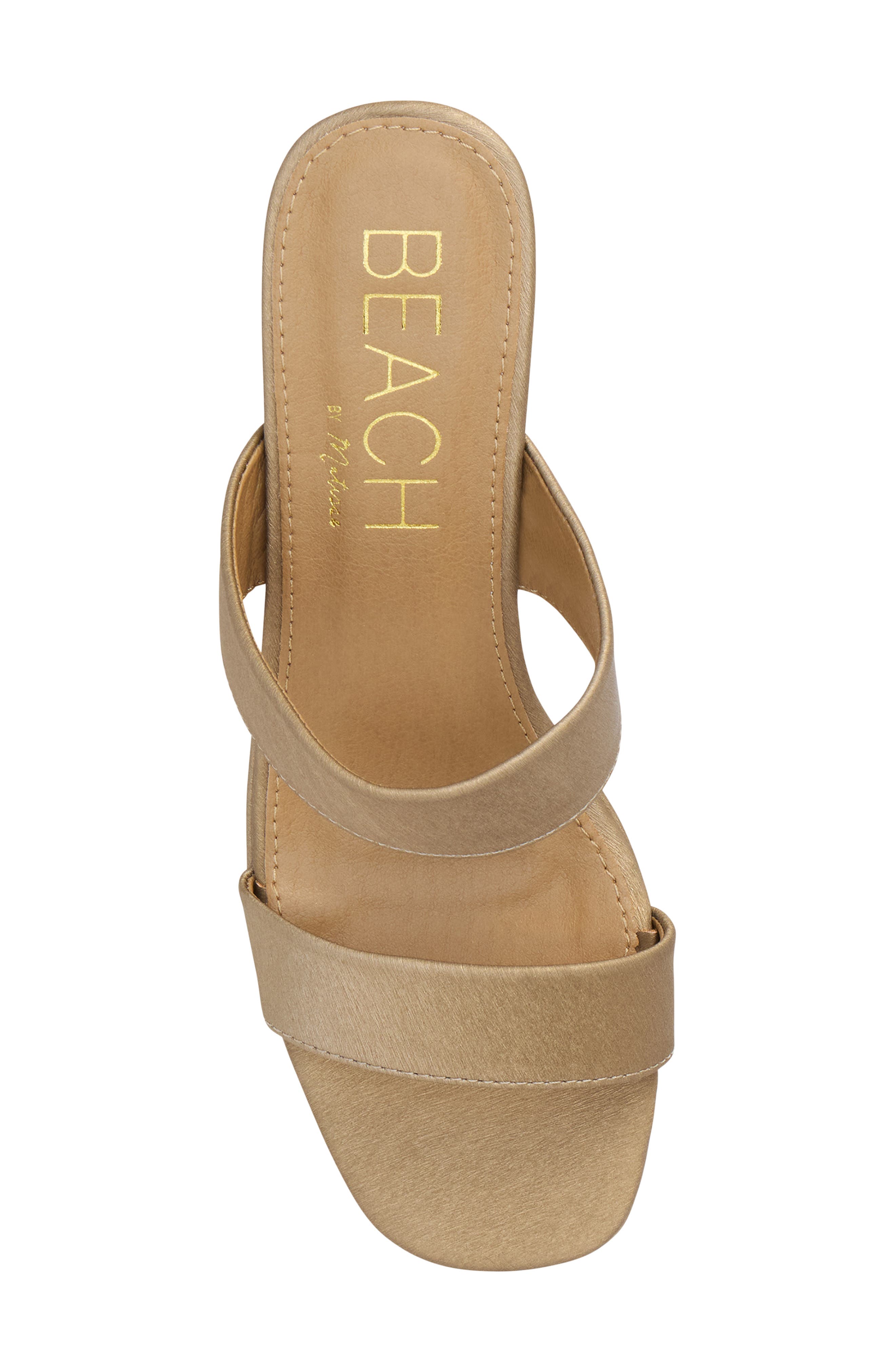 Delancey Platform Slide Sandal, Alternate, color, HONEY