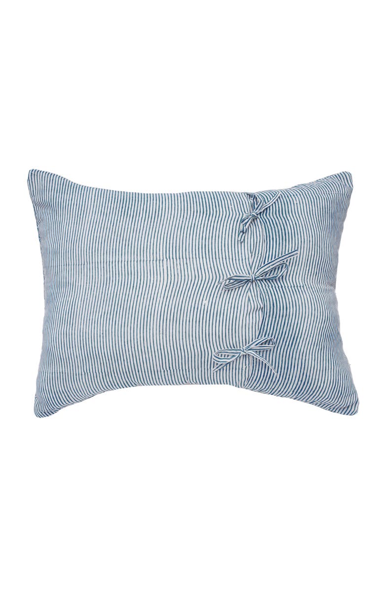 carol & frank 20" x 26" Freddie Hibiscus Cotton Standard Sham - Machine Washable, Alternate, color, Red