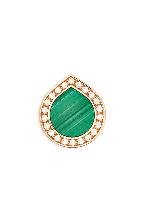 REPOSSI Antifer Malachite & Diamond Pavé Stud Earring  product