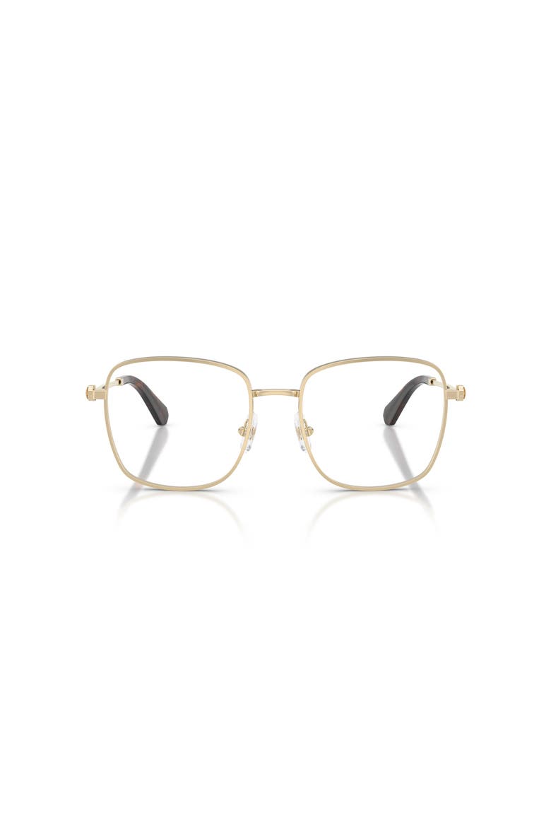 55mm Square optical glasses, Alternate, color, Gold