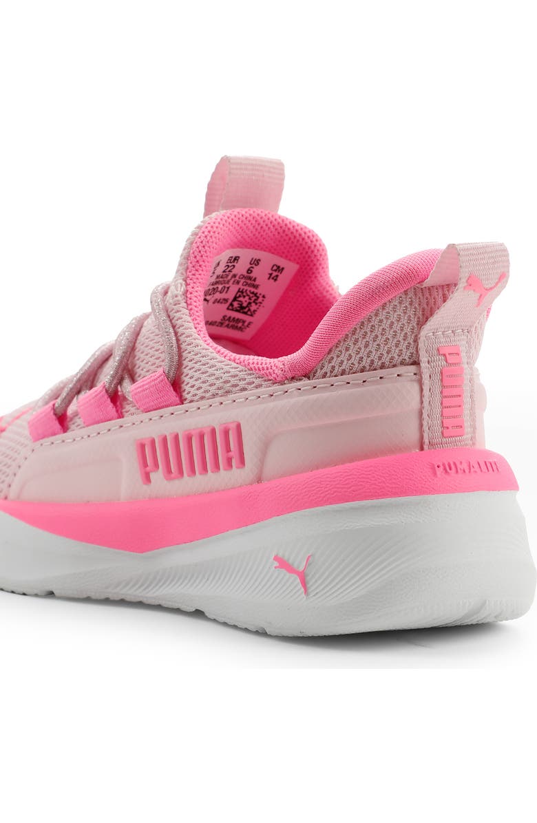 PUMA Kids' One4All 2.0 Pull-On Running Sneaker, Alternate, color, Pearl Pink/ Pink Pixel
