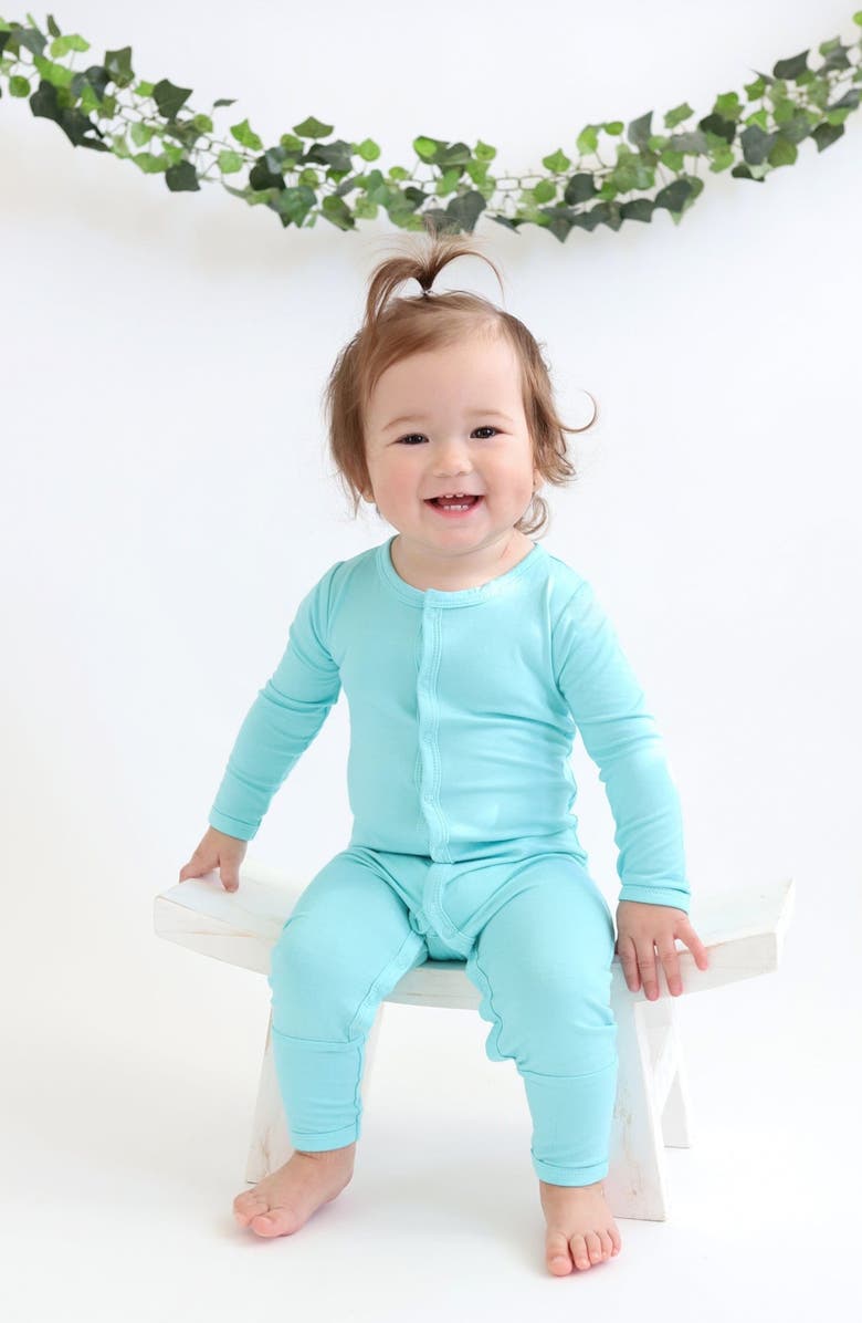 Kyte BABY Robin Snap Romper, Alternate, color, Robin