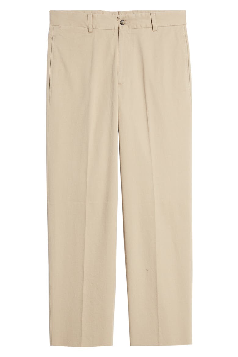 Charleston Khakis Flat Front Chino Pants, Alternate, color, KHAKI
