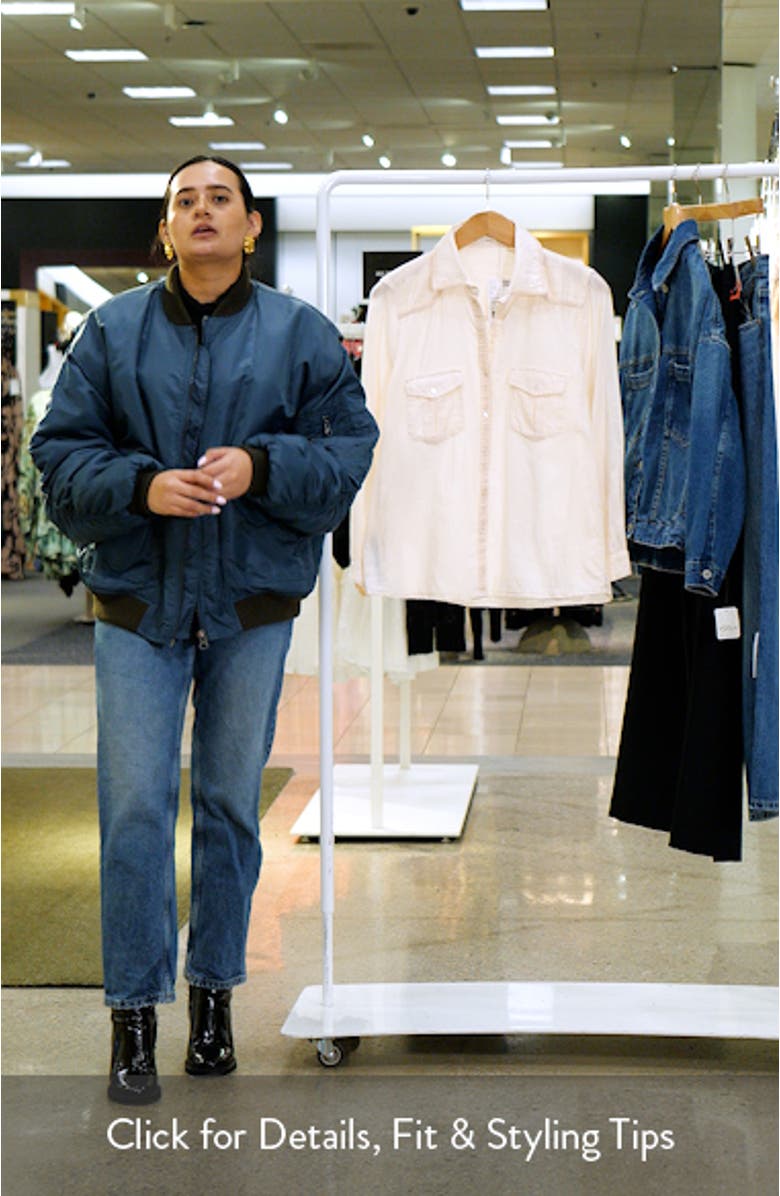 Embroidered Button-Up Shirt, sales video thumbnail