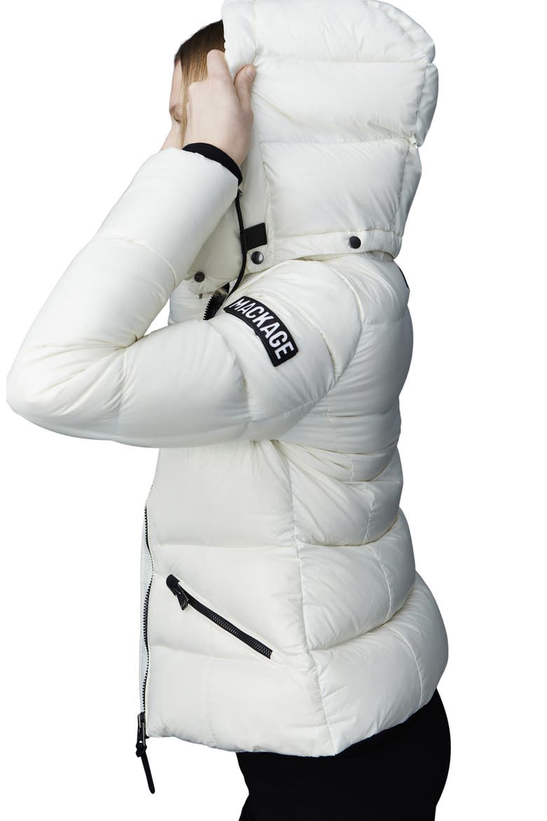 Madalyn Down Puffer Jacket, Alternate, color, CREAM