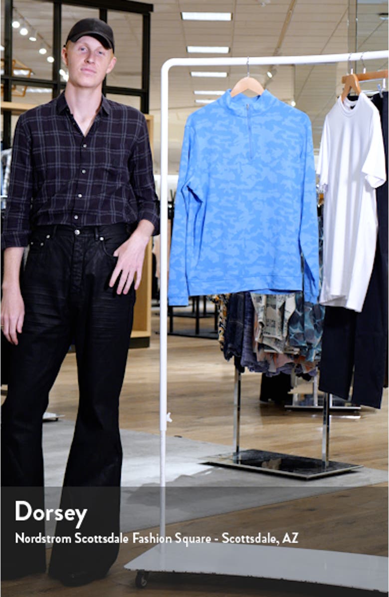 Perth Camo Performance Quarter Zip Pullover, sales video thumbnail