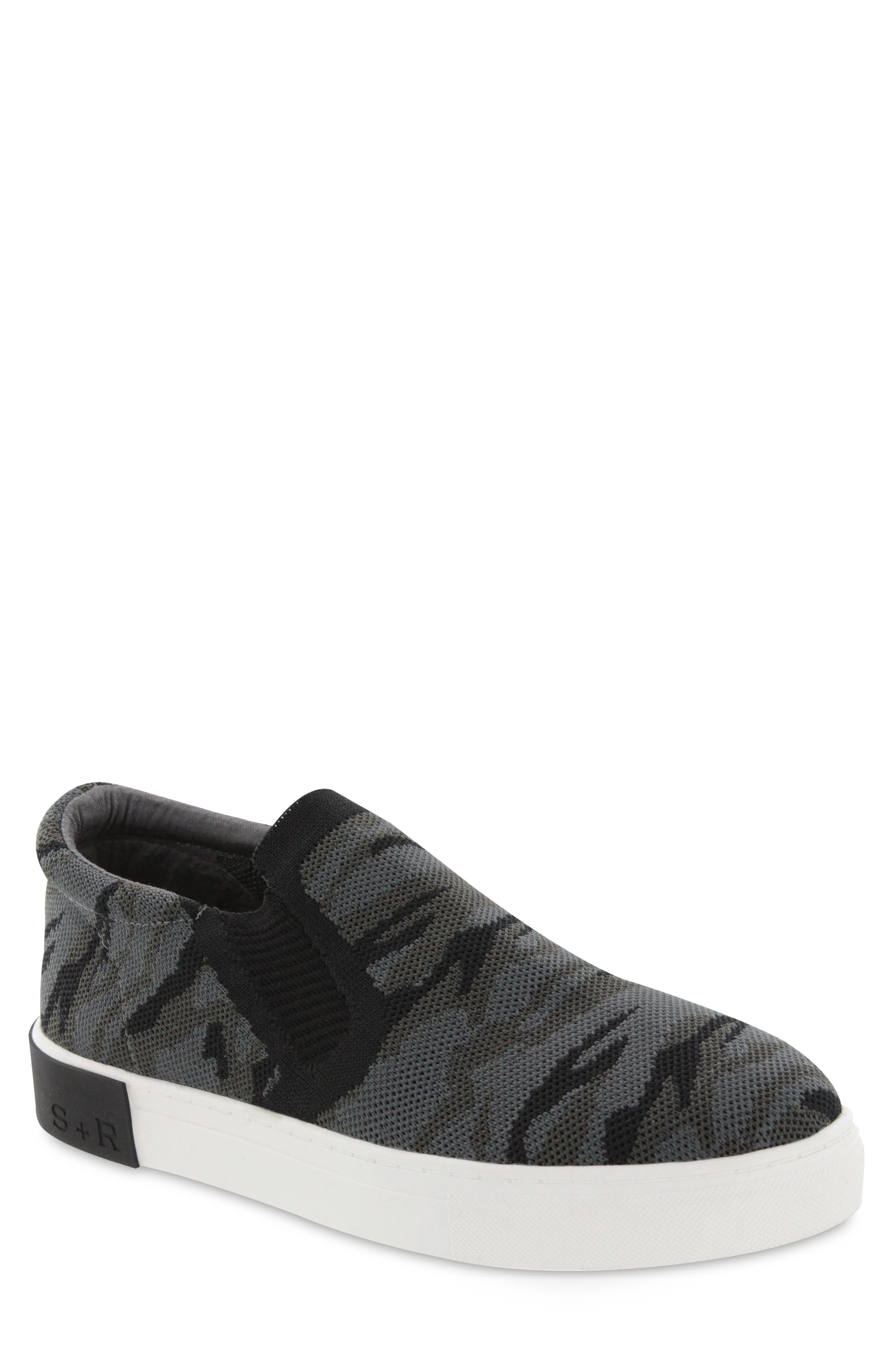 Strauss + Ramm Slip-On Sneaker, Main, color, NIGHT CAMO