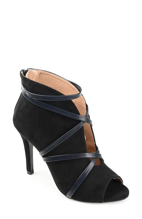 JOURNEE Samara Strappy Bootie (Women)