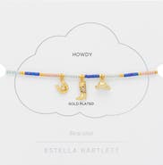 Estella Bartlett Cowboy Miyuki Louise Beaded Slider Bracelet