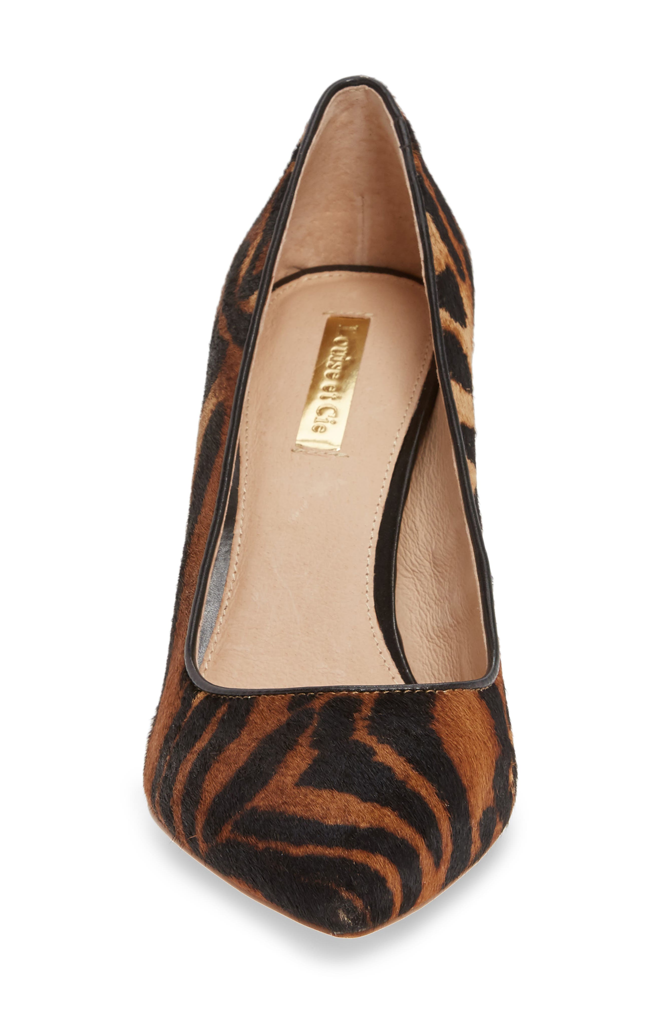 Hanabeth Genuine Calf Hair Pump, Alternate, color, ZEOPARD CALF HAIR
