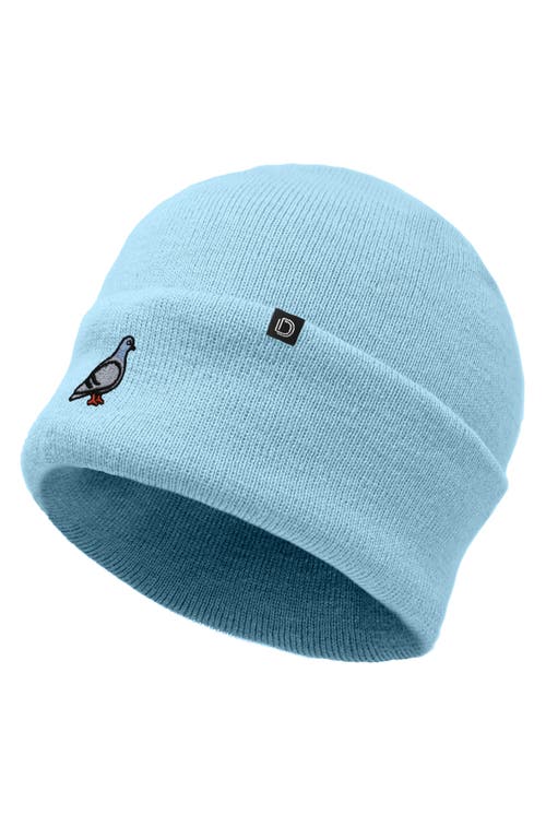 Dalix Pigeon Beanie Cap In Blue