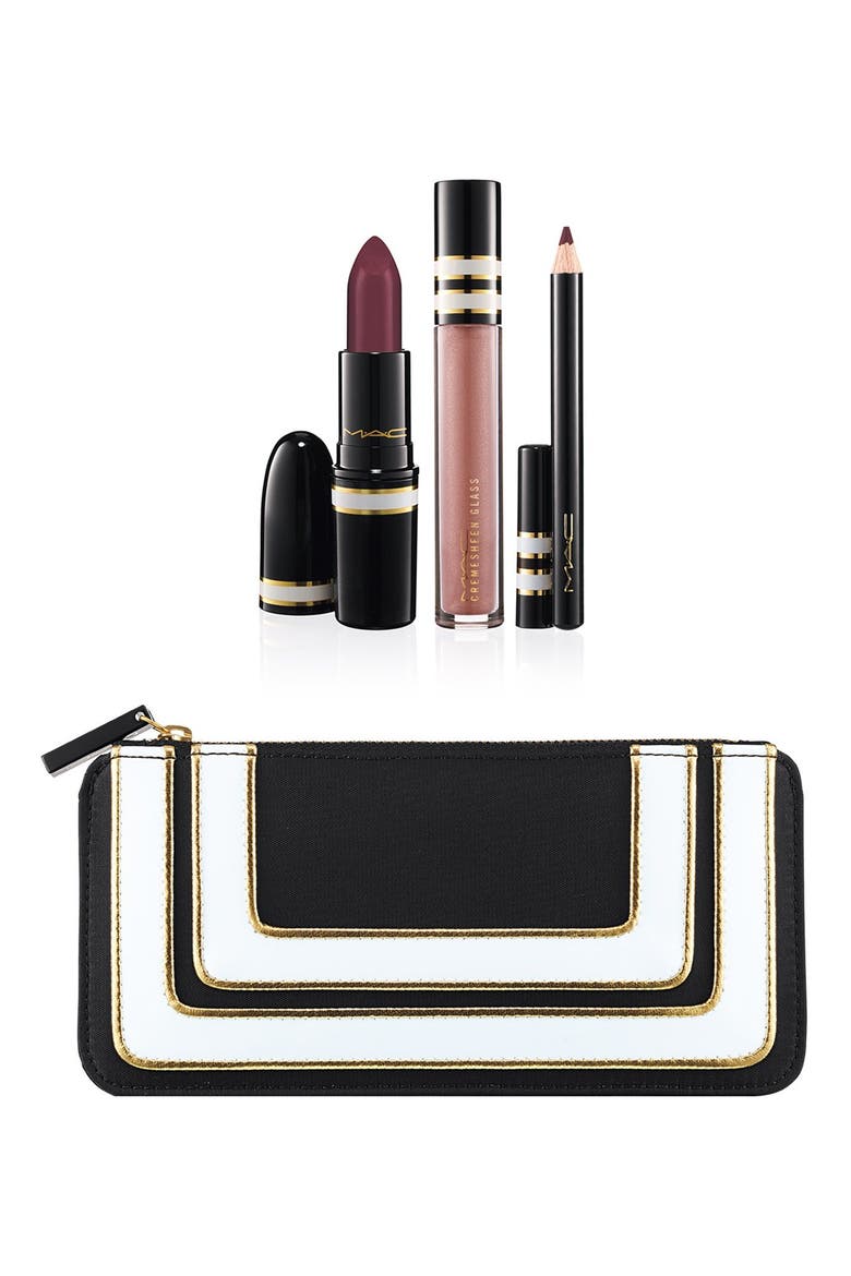 M·A·C 'Stroke of Midnight - Violet' Lip Kit (Limited Edition), Main, color, VIOLET