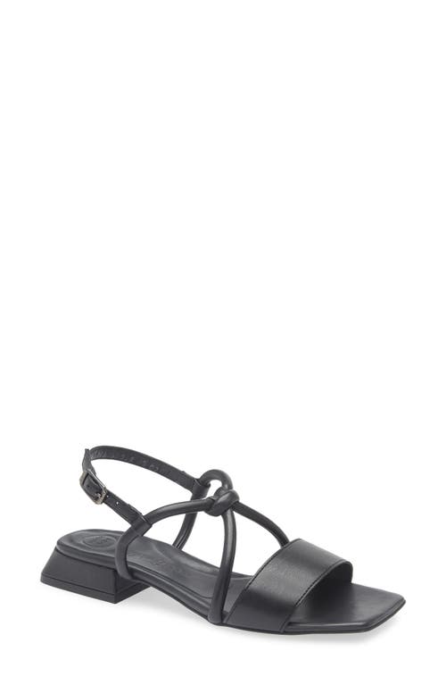 Paul Green Alissa Slingback Sandal In Black Future Nappa