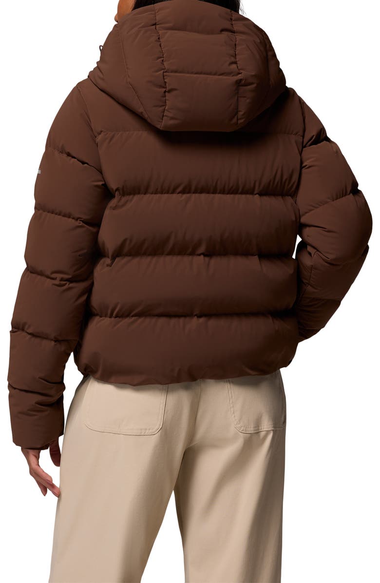 Columbia Amaze Puff Hooded Jacket, Alternate, color, Tobacco
