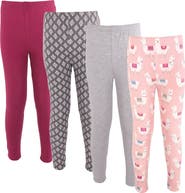 Hudson Baby 4Pk leggings Set