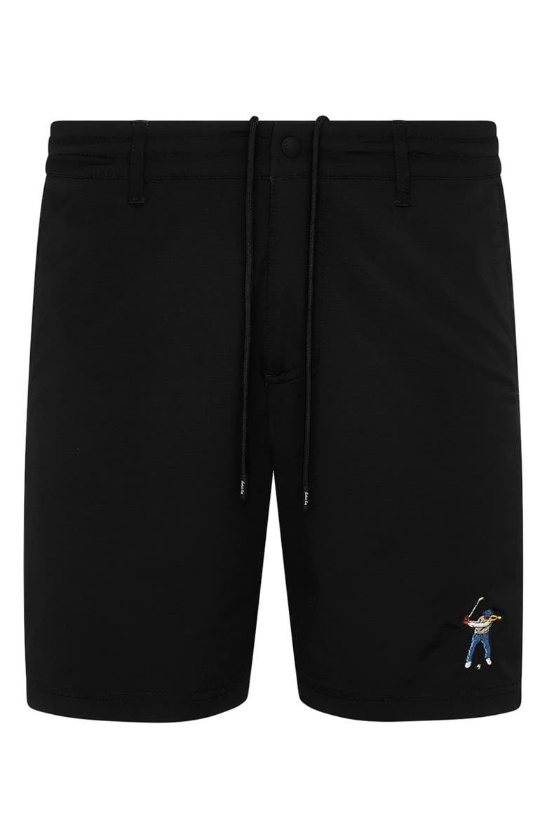 Eastside Golf Core Logo Embroidered Cotton Blend Shorts, Alternate, color,