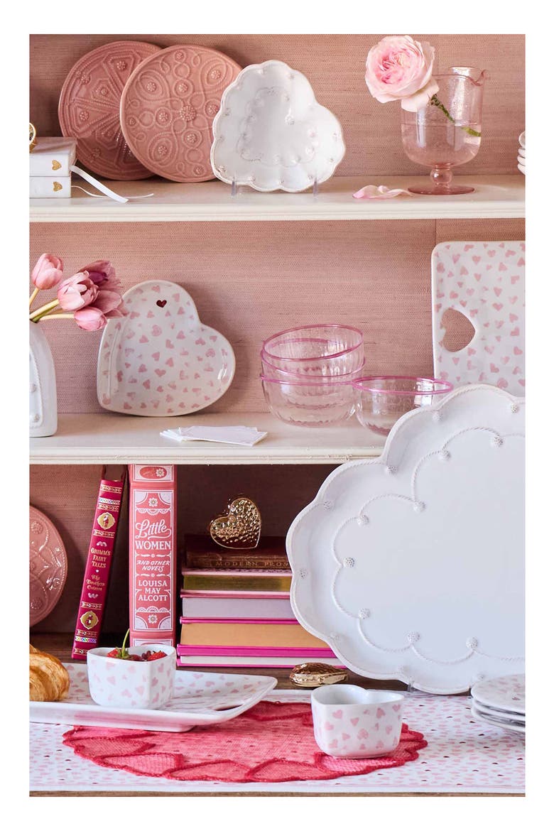 Love You More Ceramic Ramekin, Alternate, color, PINK