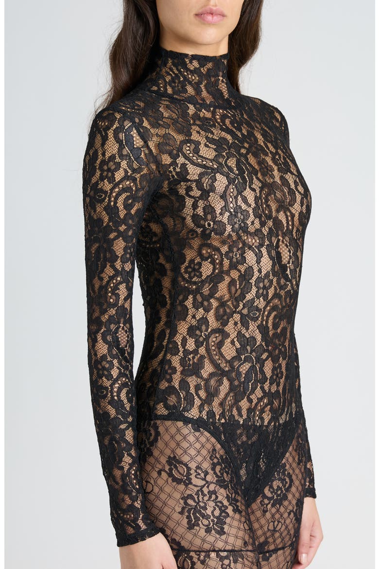 valentino sheer lace dress $9800 Valentino Women Black Sheer Silk Lace Floral Open-Back Gown Dress Size 38