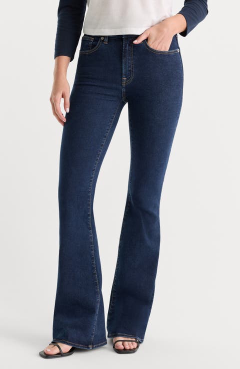 Always Fit High Waist Flare Jeans