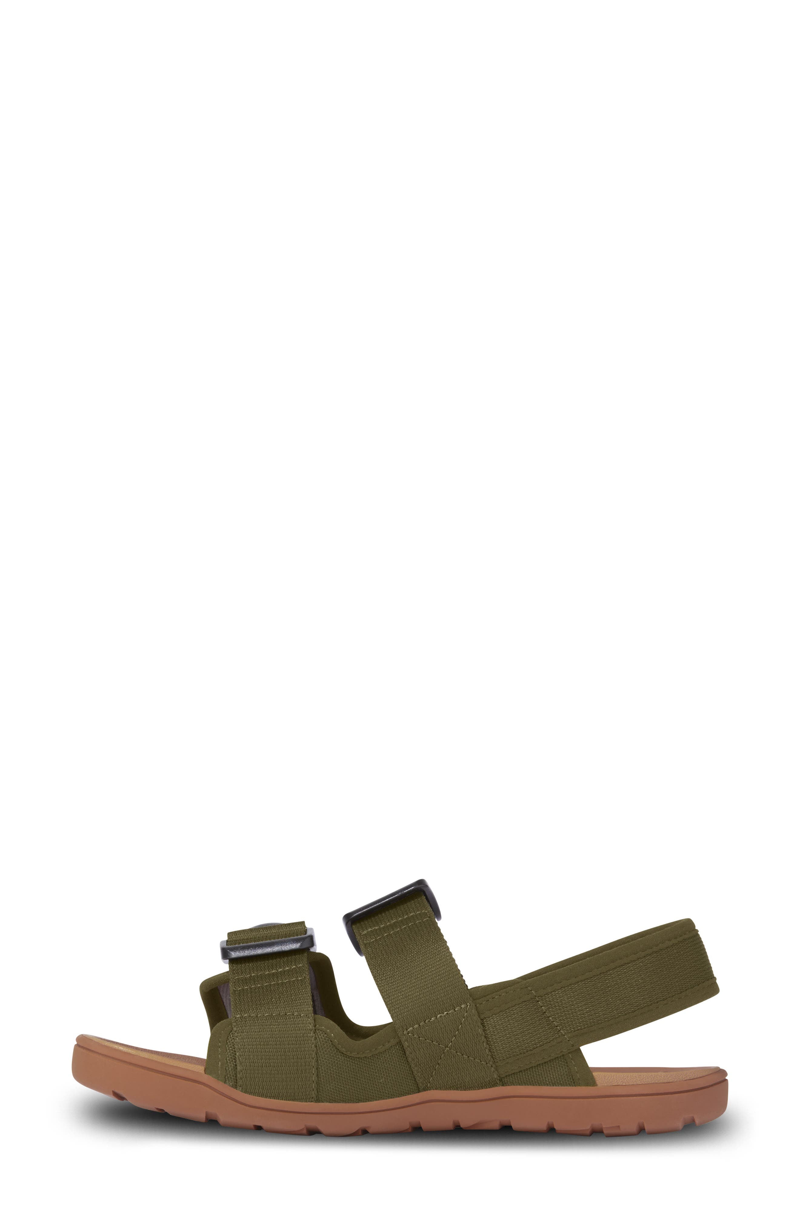 Webber Water Friendly Sandal, Alternate, color, OLIVE GREEN