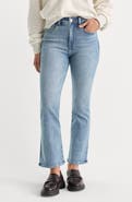 Good American Good Legs Crop Mini Bootcut Jeans