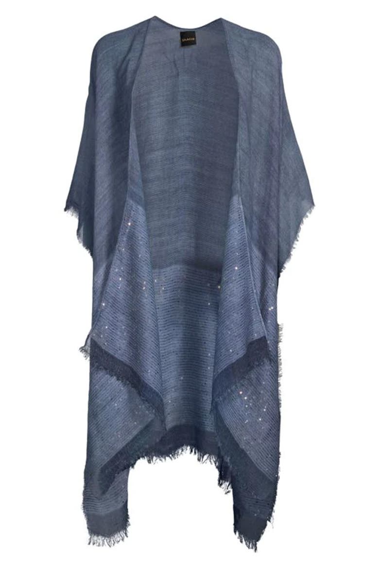 Raven Sequin Wrap, Alternate, color, BLUE