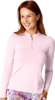 Sofibella Womens 1/4 Zip Golf Shirt