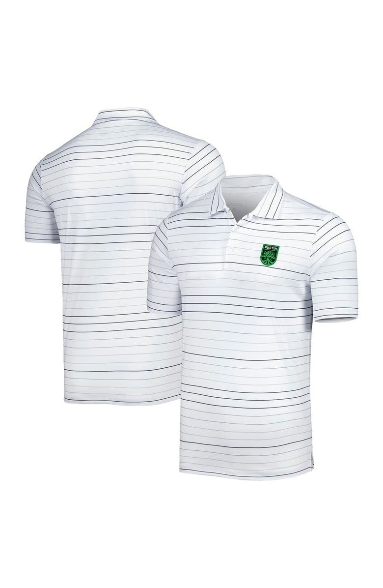 ANTIGUA Men's Antigua  White Austin FC Ryder Polo, Main, color, White