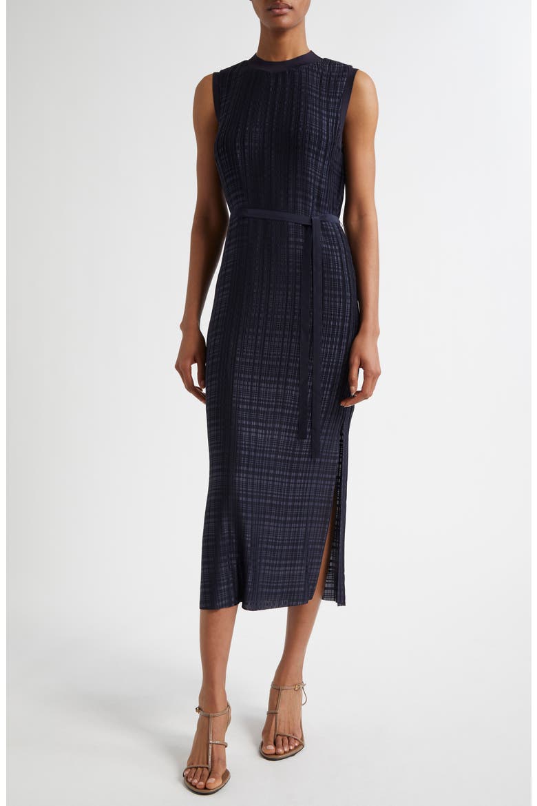 Jules Sleeveless Dress, Alternate, color, NAVY