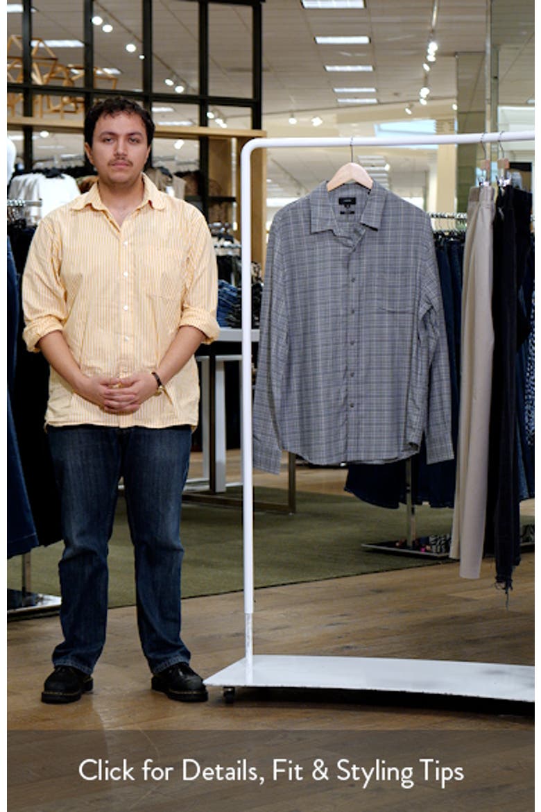 Highclere Plaid Flannel Button-Up Shirt video