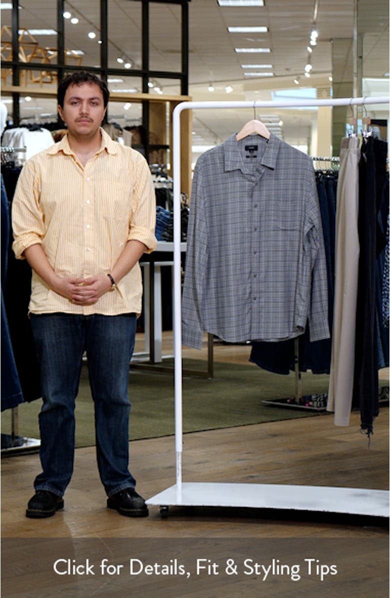 Highclere Plaid Flannel Button-Up Shirt, sales video thumbnail