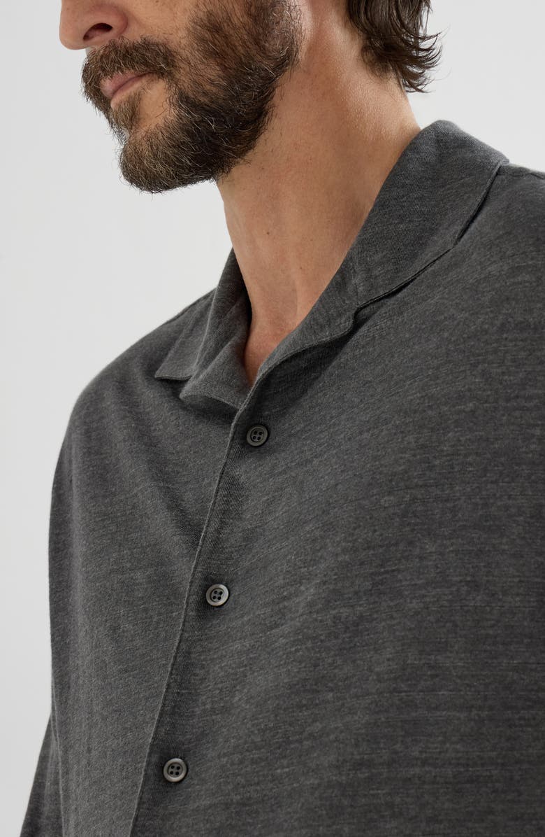 Brunello Cucinelli Jersey shirt, Alternate, color, Medium Grey