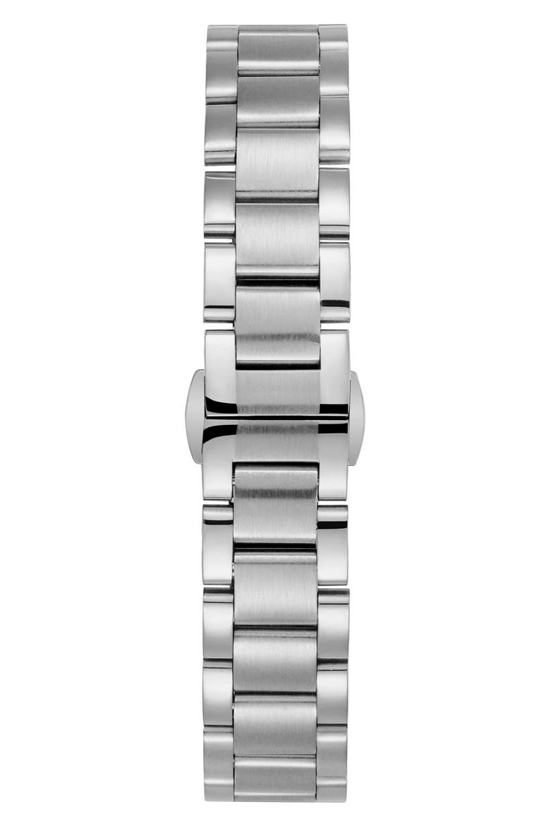 Berlin Bracelet Strap Watch, 25.7mm, Alternate, color, SILVER/WHITE