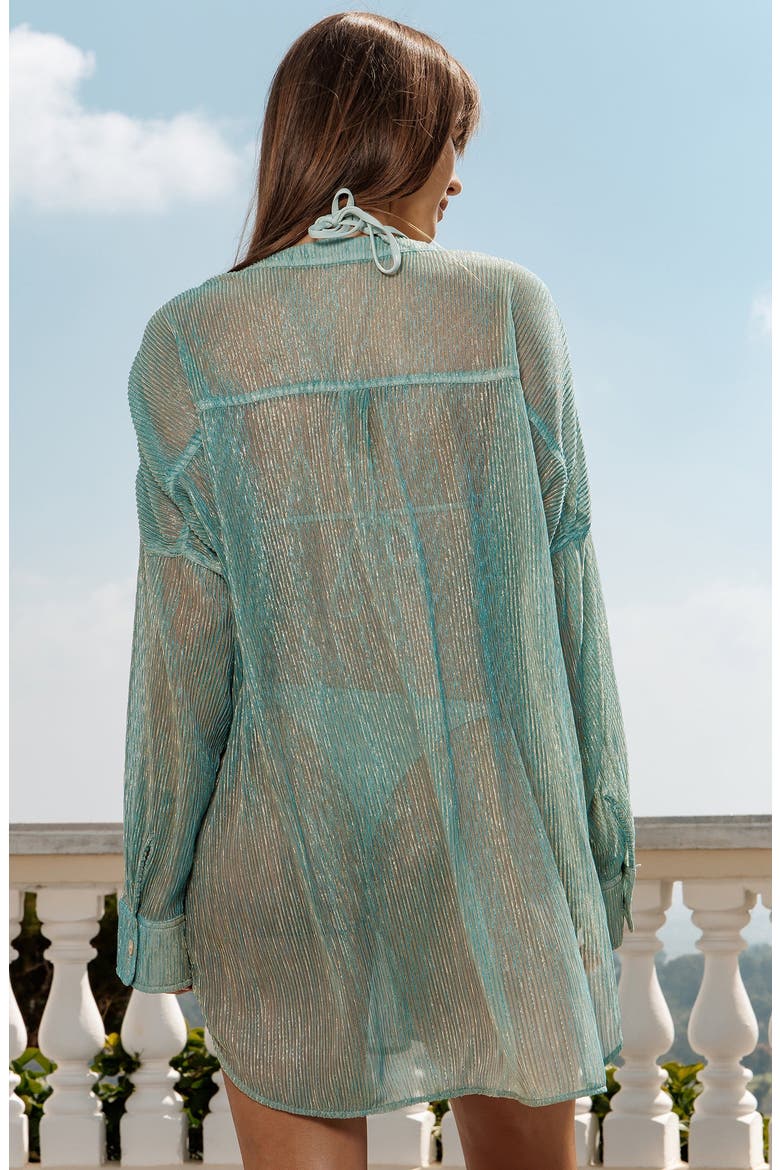 Sicily Shirt, Alternate, color, Sage