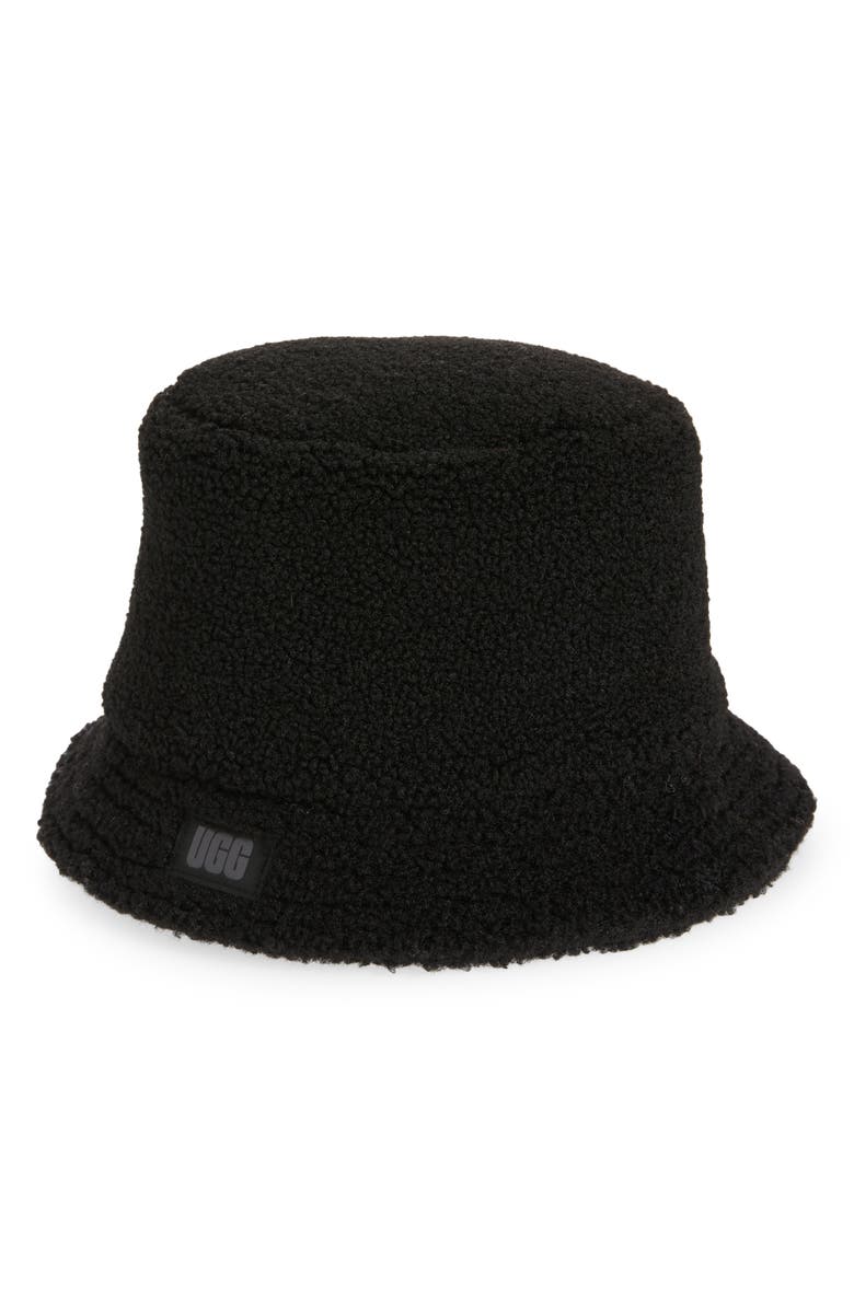 UGG<sup>®</sup> Fleece Bucket Hat, Main, color, 