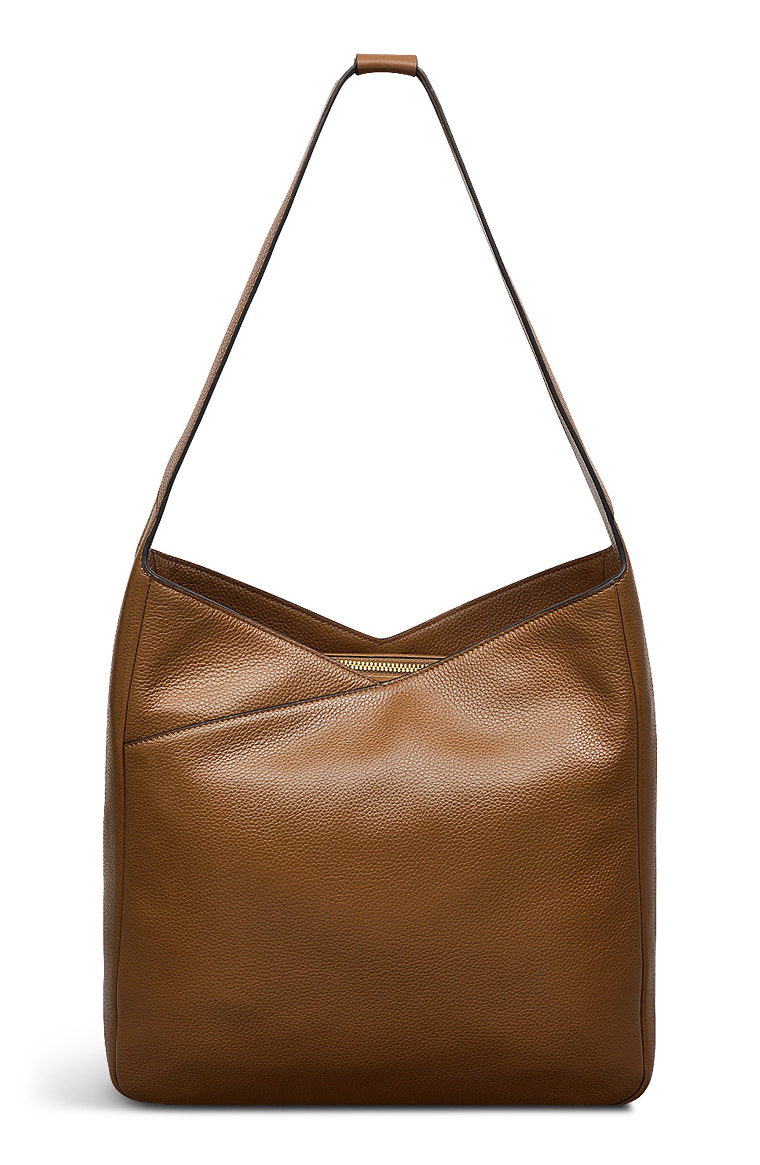 Radley Alpha Road Medium Top Zip Shoulder Bag, Alternate, color, Milka