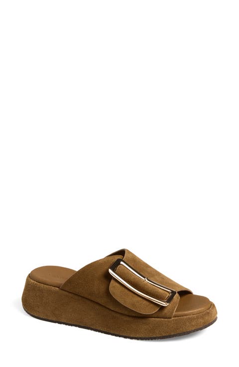 Elara Platform Slide Sandal