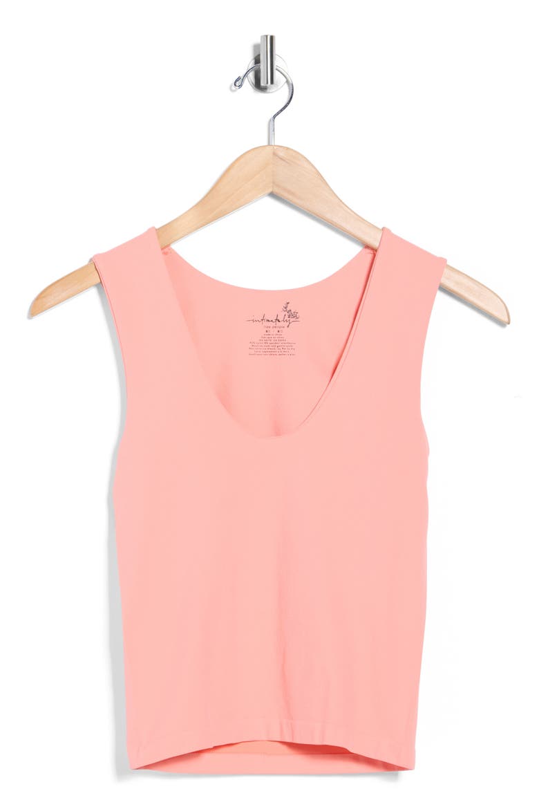 Clean Lines Seamless Muscle Fit Camisole, Alternate, color, LYCHEE
