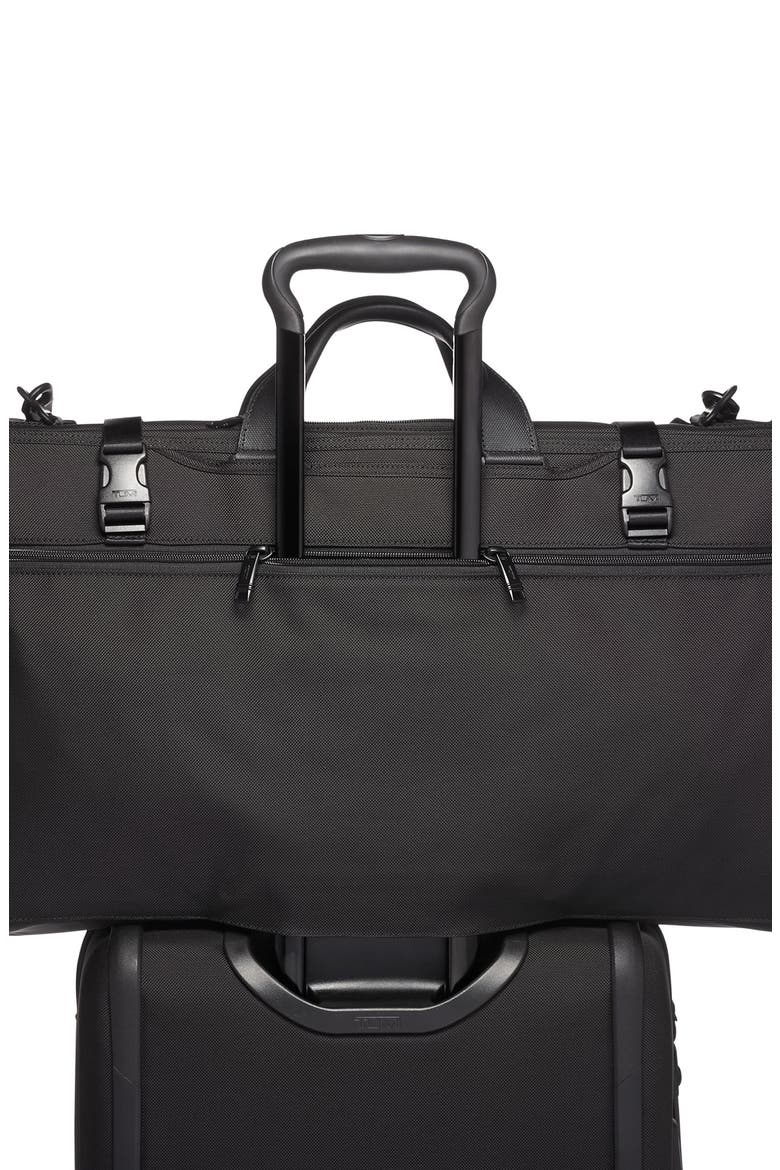 Alpha Tri-Fold Garment Bag, Alternate, color, BLACK