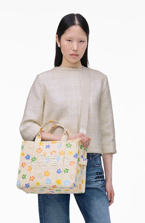 Marc Jacobs The Wild Daisy Canvas Medium Tote Bag