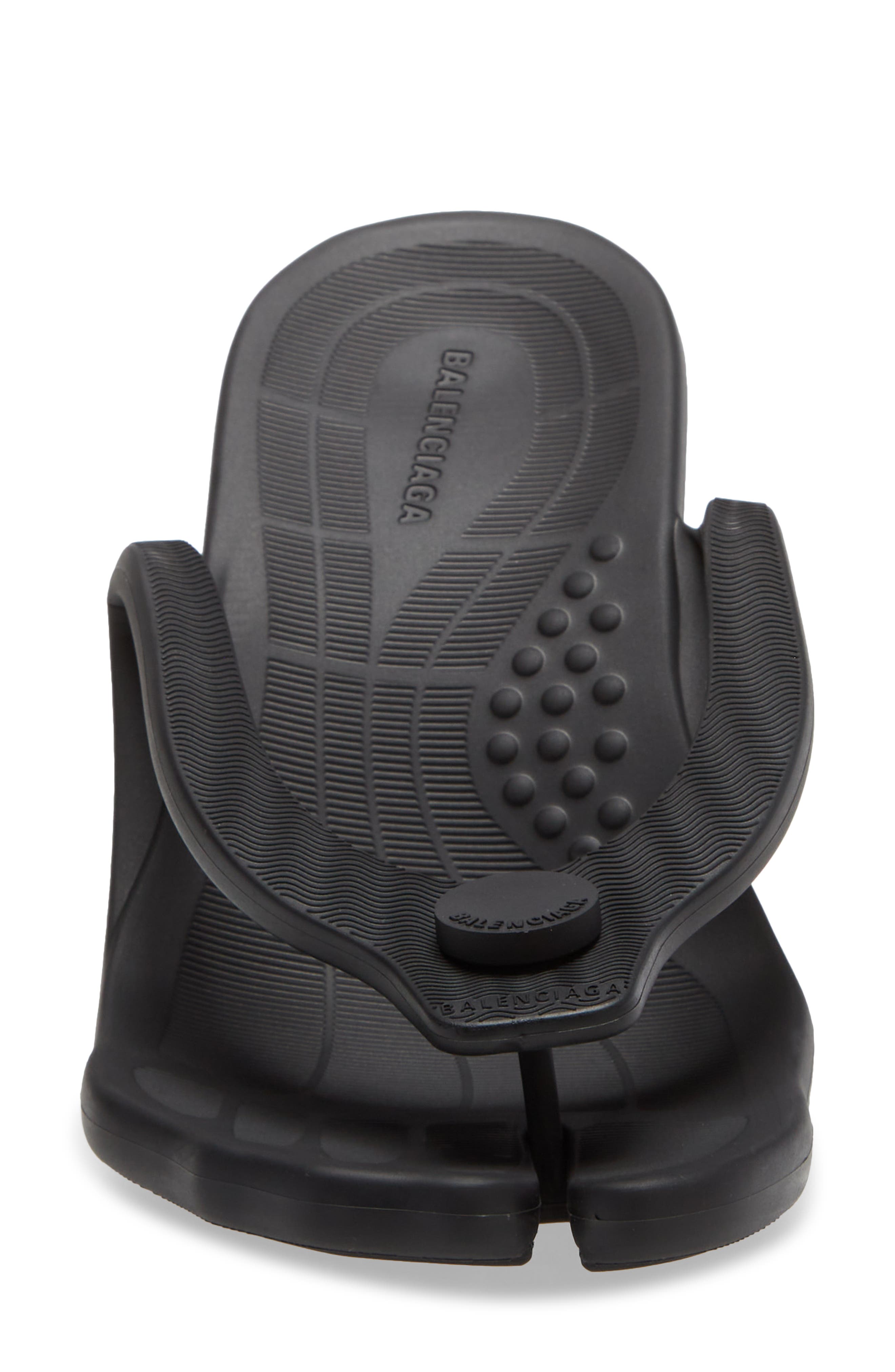 Balenciaga Split Toe Flip Flop, Alternate, color, 