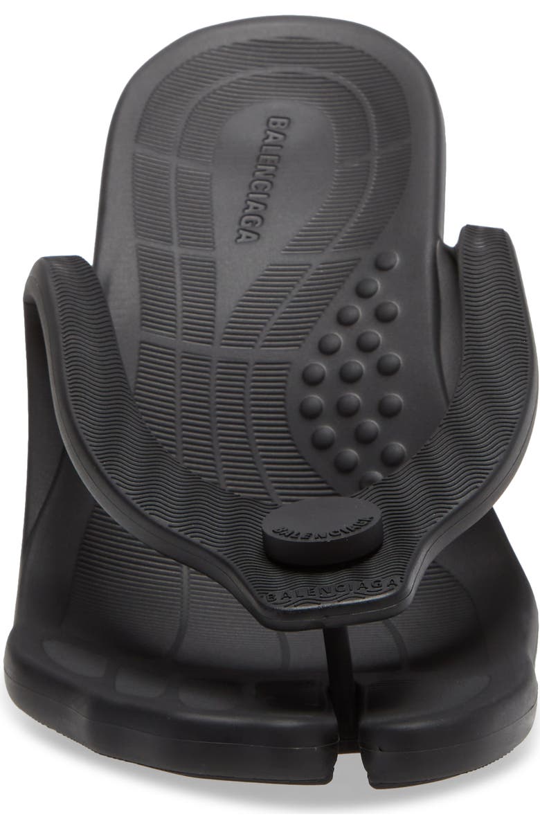 Balenciaga Split Toe Flip Flop, Alternate, color,