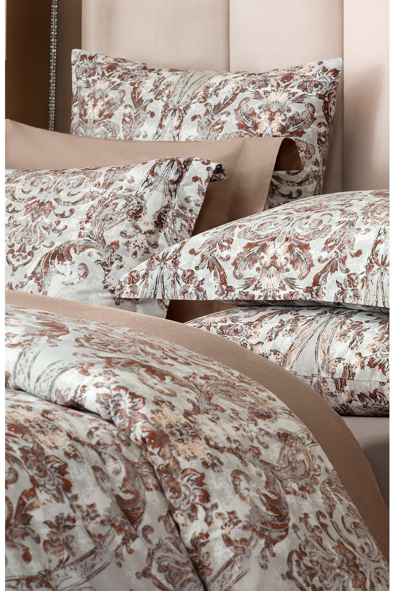 Shelton Pillow case set, Alternate, color, Brown