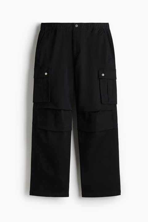 Loose Fit Cargo Trousers
