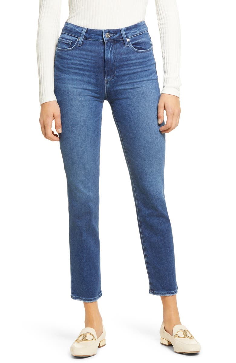 PAIGE Cindy Ankle Straight Leg Jeans, Main, color,