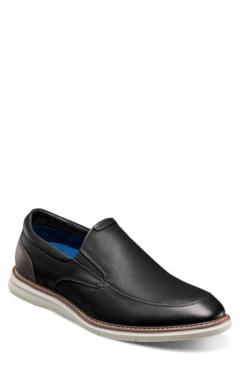 Nunn Bush Chase Moc Toe Loafer In Black Multi