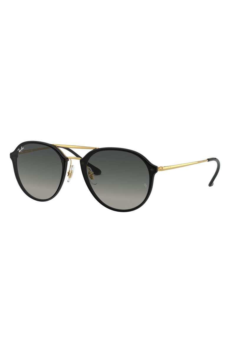 Ray-Ban 62mm Gradient Lens Aviator Sunglasses, Alternate, color,